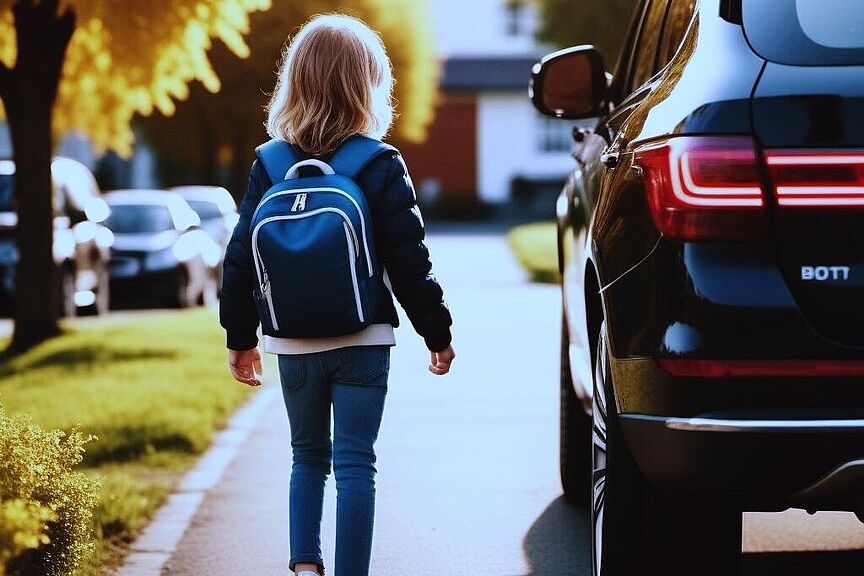 Titel_Elterntaxi Titel "Elterntaxis: Hehres Ziel, aber falscher Ansatz"